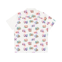 Load image into Gallery viewer, Vibin Hawaiian Tiddy Shirt- White Block