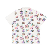 Load image into Gallery viewer, Vibin Hawaiian Boodie Shirt- White Block
