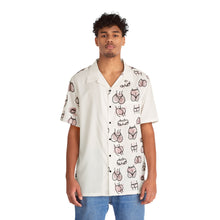 Load image into Gallery viewer, Natural Hawaiian Boodie Shirt- White Block
