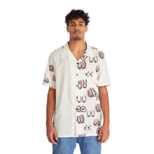 Load image into Gallery viewer, Natural Hawaiian Tiddy Shirt White Block
