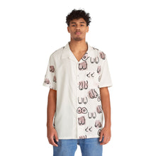 Load image into Gallery viewer, Natural Hawaiian Tiddy Shirt White Block
