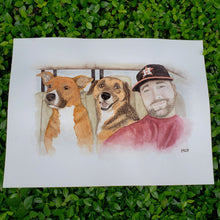 Load image into Gallery viewer, Watercolor Pet Portraits
